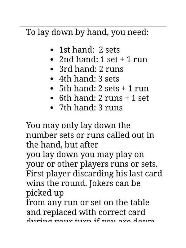 Rummy How-To: Use a Two-Draw Recovery Plan