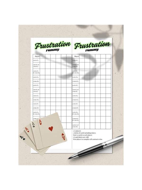 Rummy Tips: Use a Two-Column Decision Note